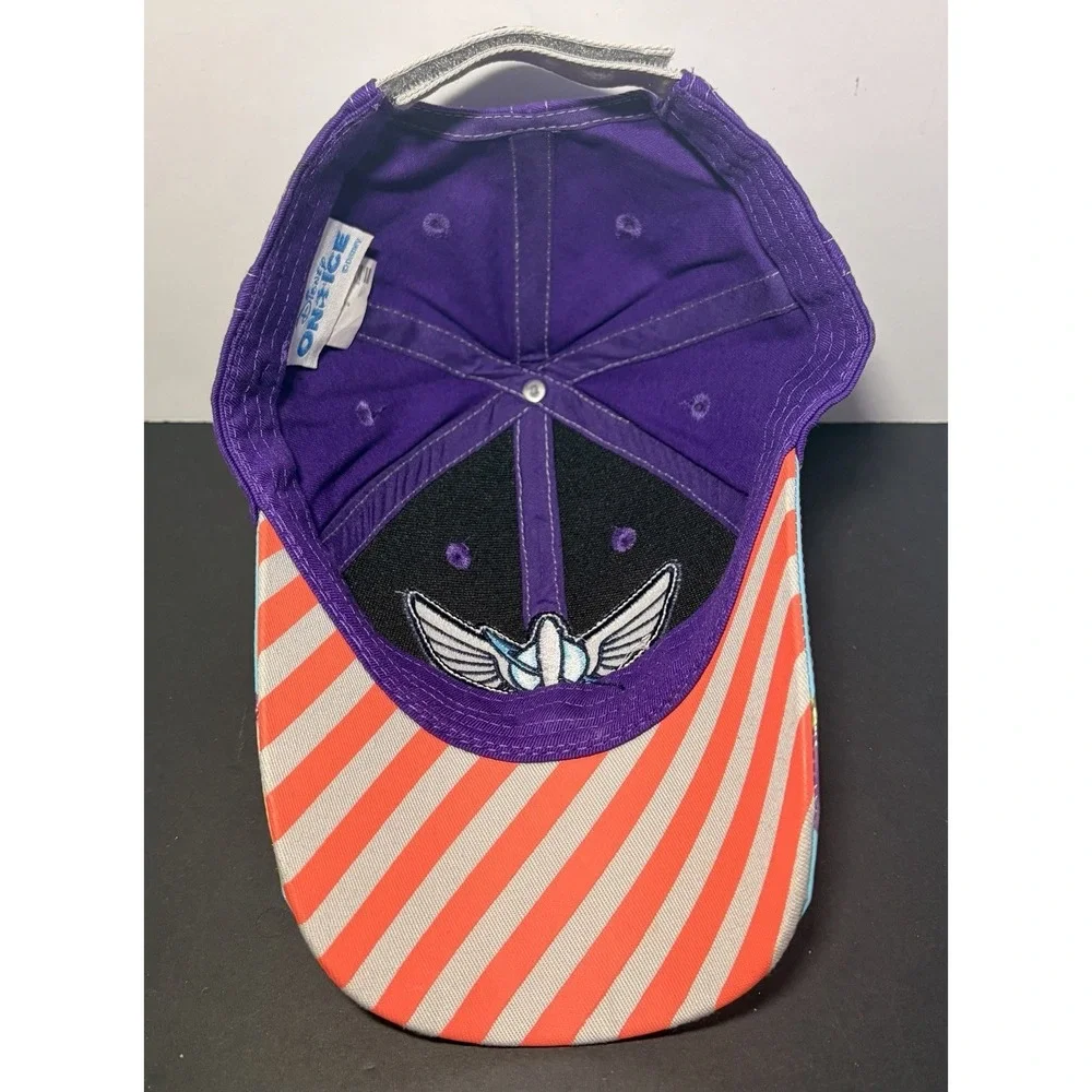 Disney On Ice Hat Cap Strap Back Youth Purple Blue Buzz Lightyear Space Ranger